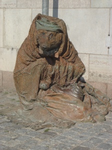 Stockholm, City, Sculpture, Rag and Bone with Blanket, Laura Ford