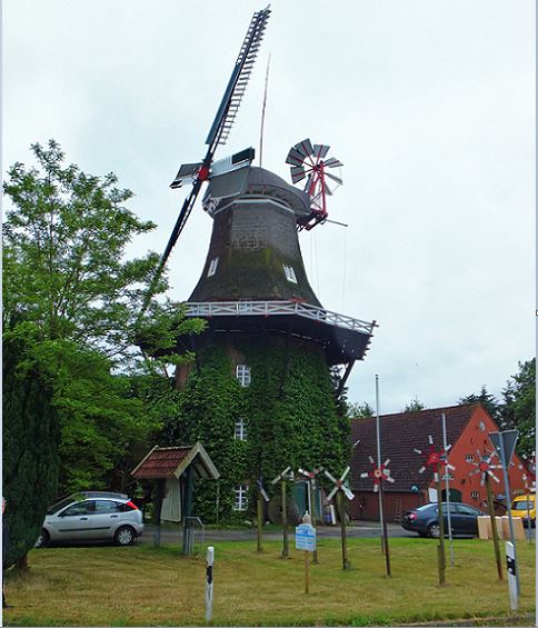 Ostfriesland - Windmühle Steenblock in Spetzerfehn