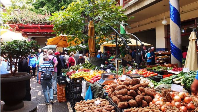 Madeira - Funchal - Markthallen (Mercado dos Lavradores)